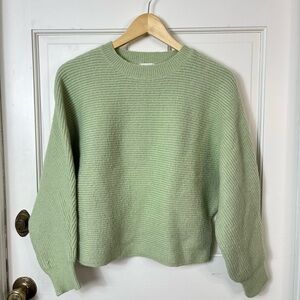 Lush Chunky Knit Fresh Green Sweater